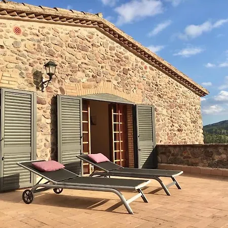Masia Mit Swimmingpool Fuer 8 Personnen Villa Boadella i les Escaules